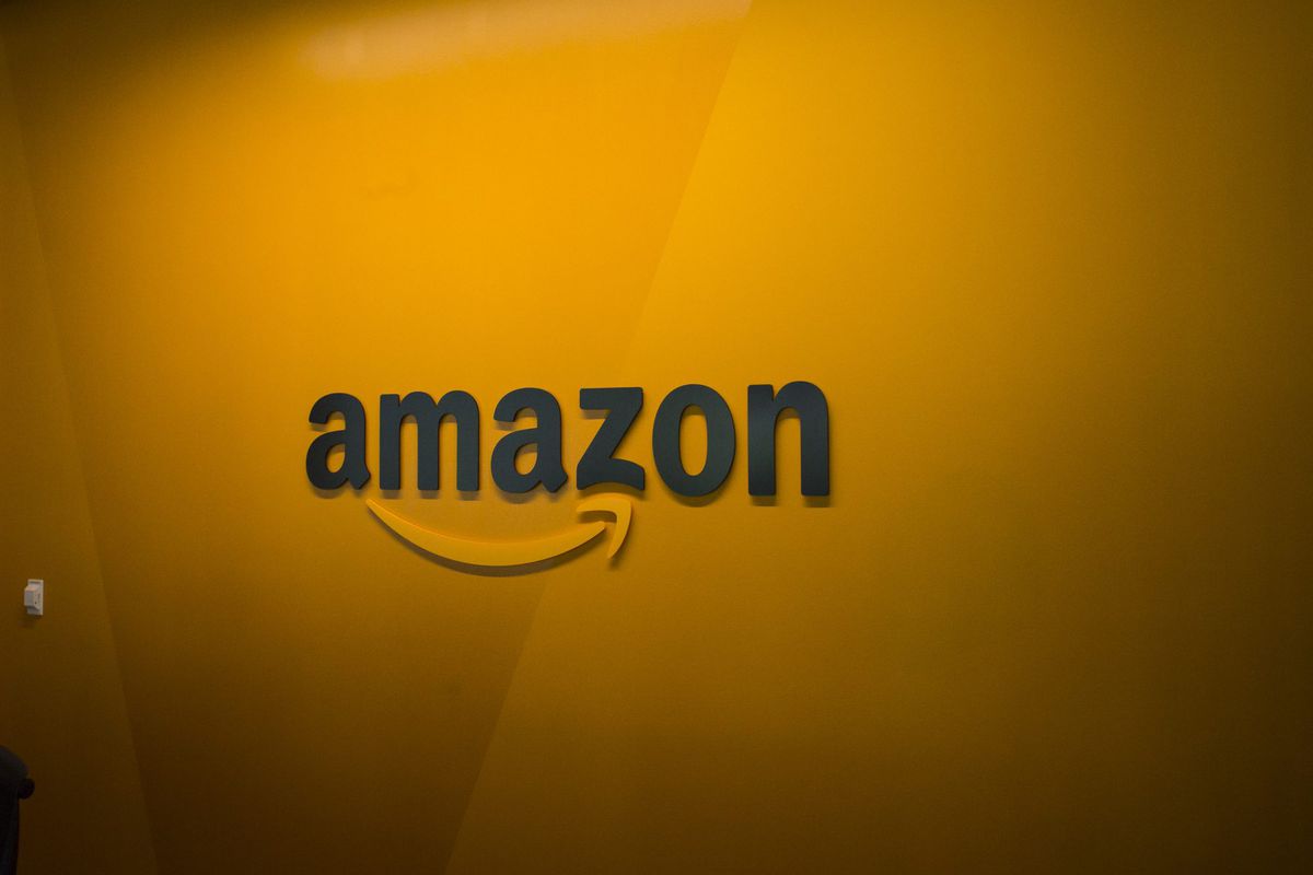 Amazon Logo in Headquarters