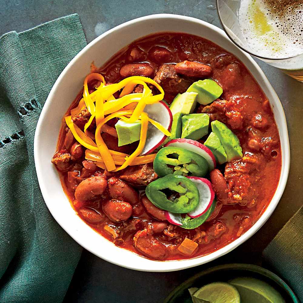 Beef-and-Bean Chili 