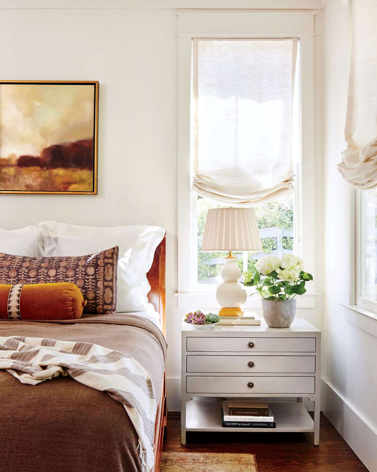 Anna Braund White Cottage Bedroom