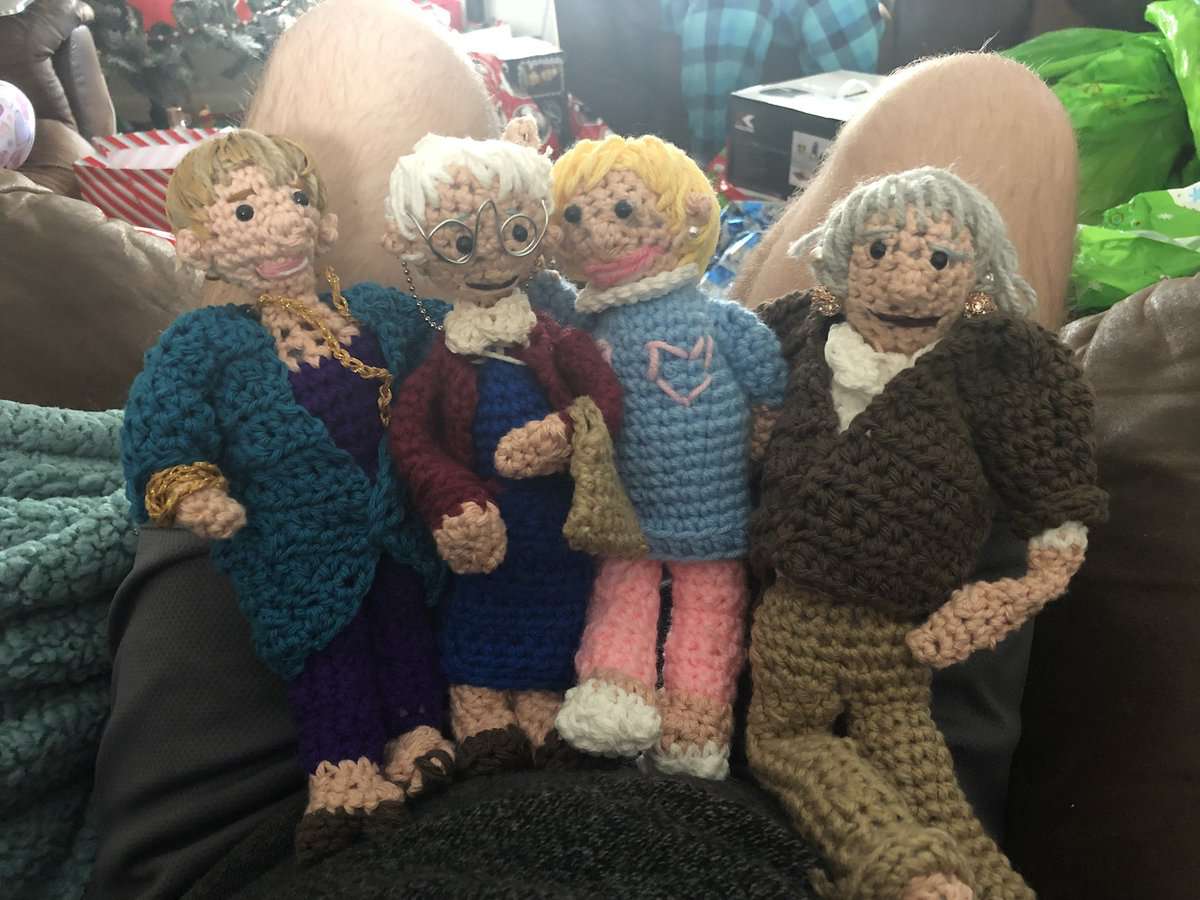 Crochet Golden Girls Dolls