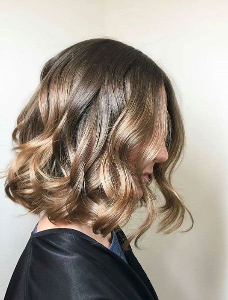Neutral Brown with Neutral Beige Balayage