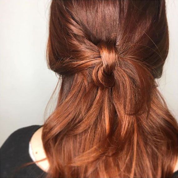 Red Velvet with Copper Balayage