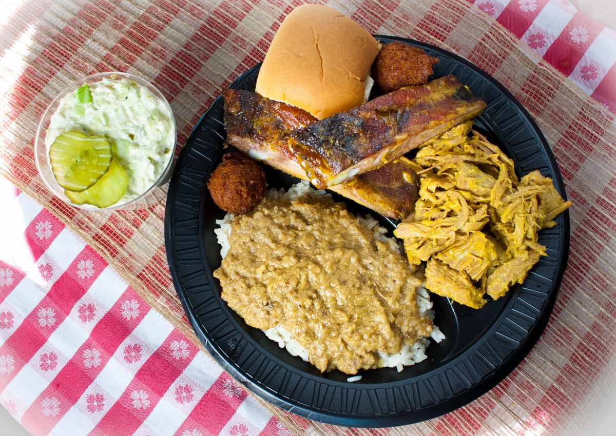 South Carolina: Maurice’s Piggie Park BBQ