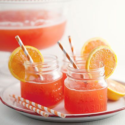 Strawberry-Orange Party Punch