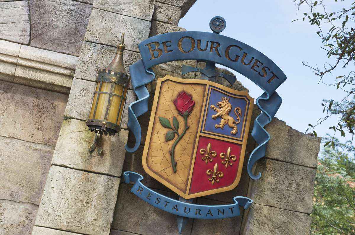 Be Our Guest Restaurant Exterior