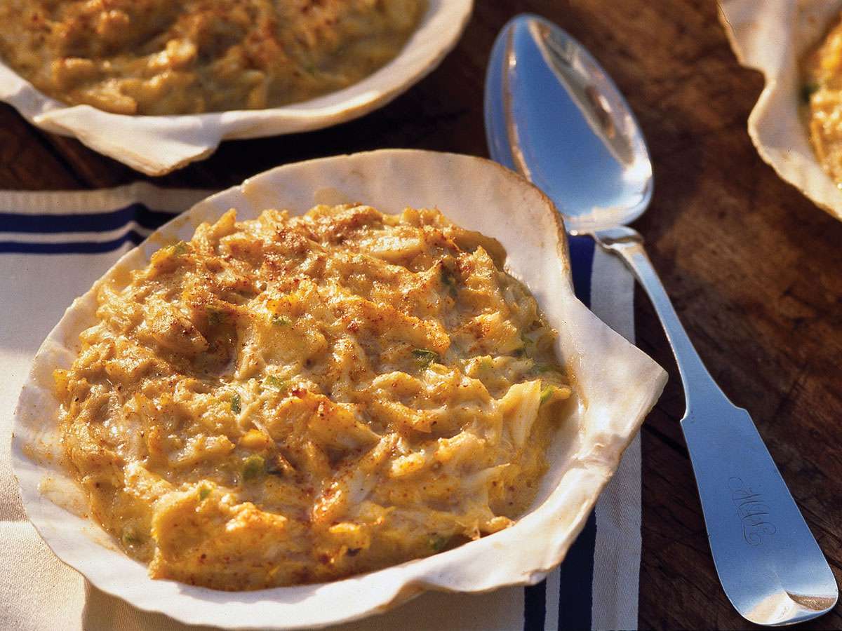 <p>Recipe: Crab Imperial</p>
                            <p>Serve your guests their own personal dip ramekins at breakfast. Crab Imperial is decadent, comforting, and oh-so-delicious.</p>
                            