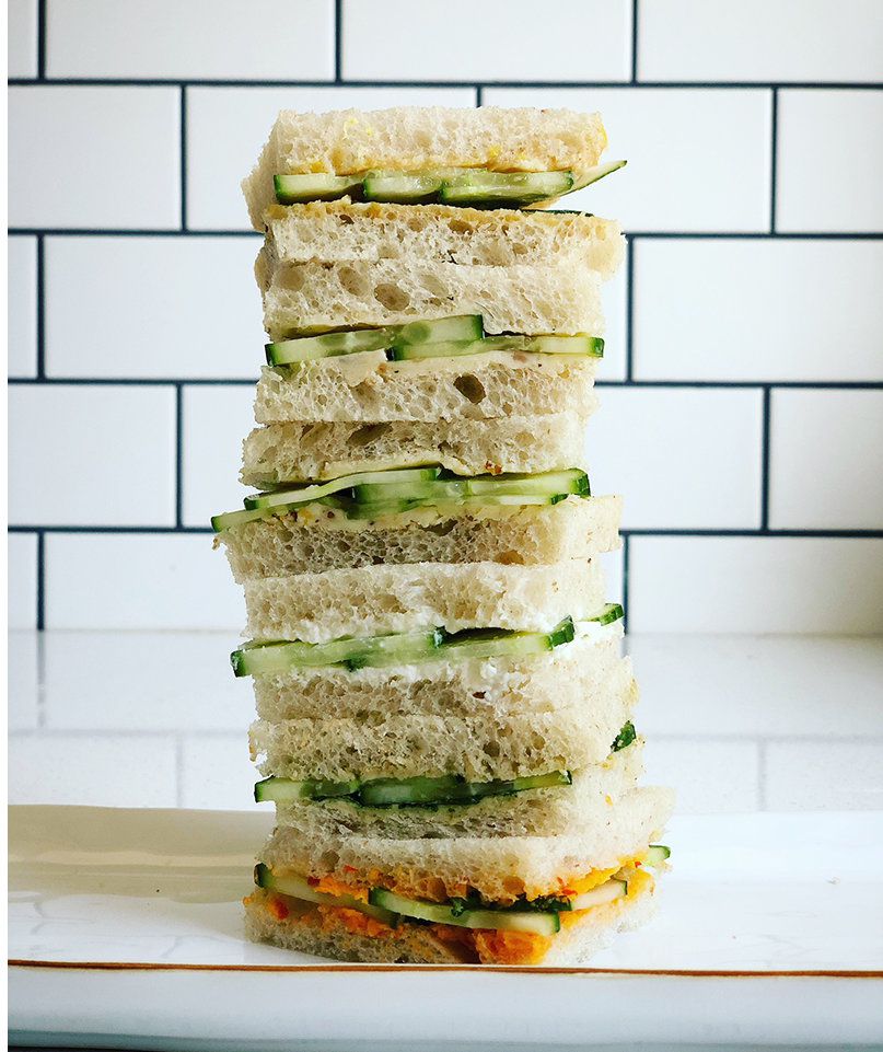 Dainty Cucumber Sandwiches