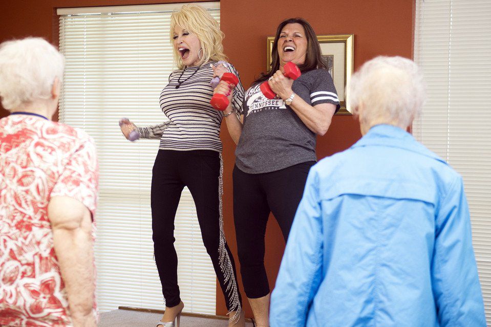 Southern Living Dolly Parton Senior Center Surprise