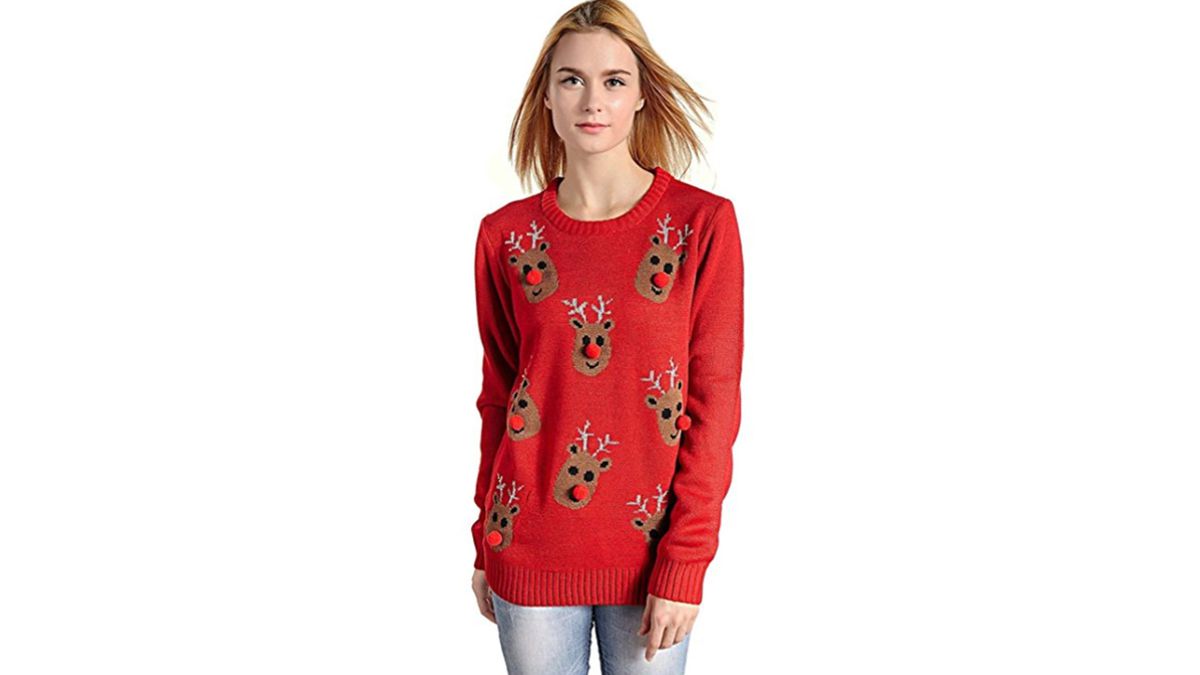 Reindeer Snowflakes Sweater