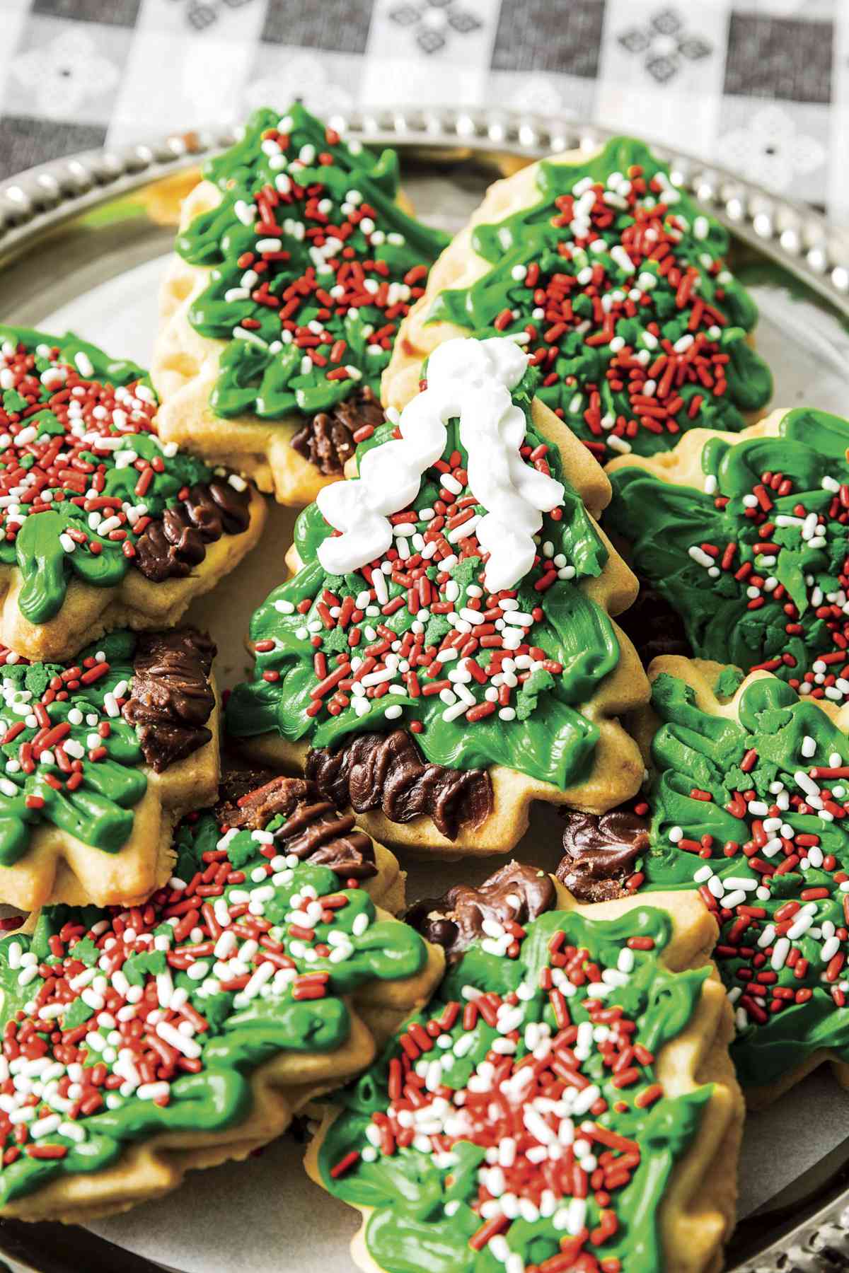 Picnic Cafe and Dessertery Christmas Tree Cookies in Dahlonega, GA