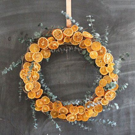Dried Orange Wreath