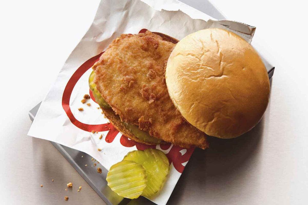 Chick-fil-A Sandwich with Pickles