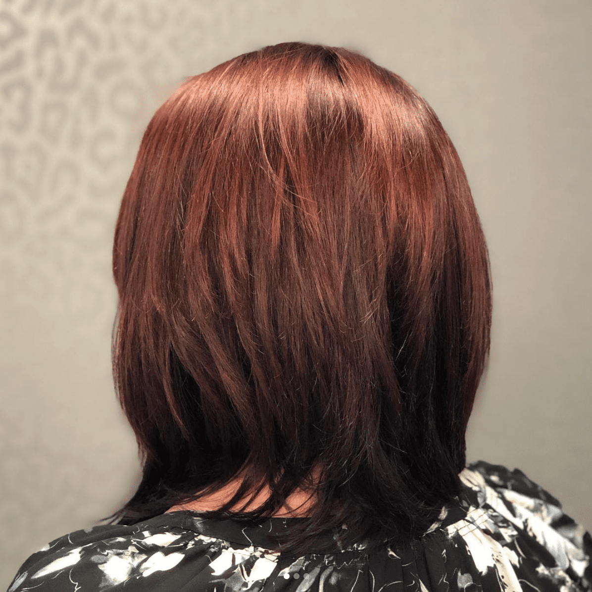 Light to Dark Red Ombre