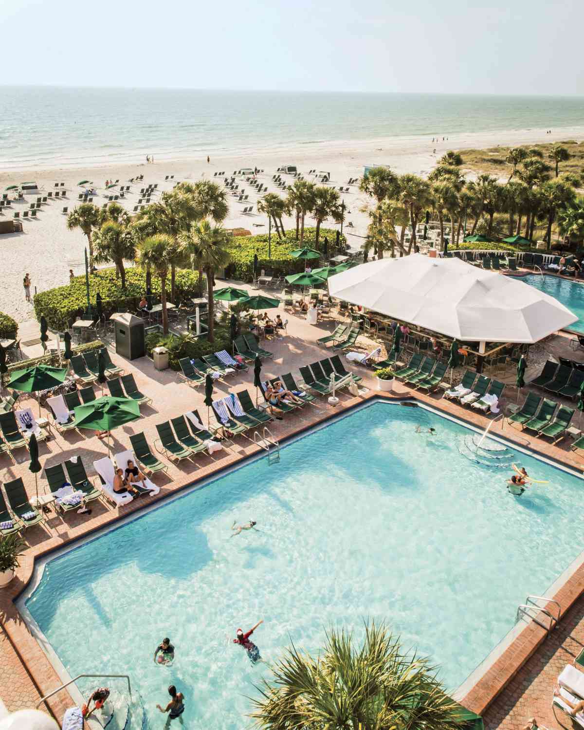 The Don Cesar Hotel Pool in St. Petersburg, FL