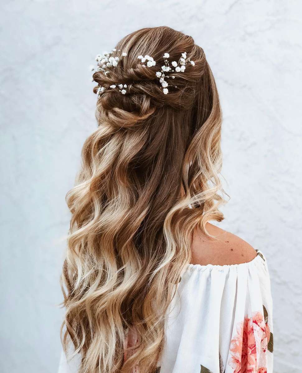 Half Up Half Down Hairstyles We Re Loving Right Now Southern Living