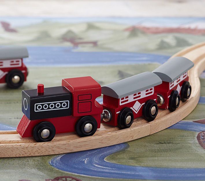 Red Tube Train Set