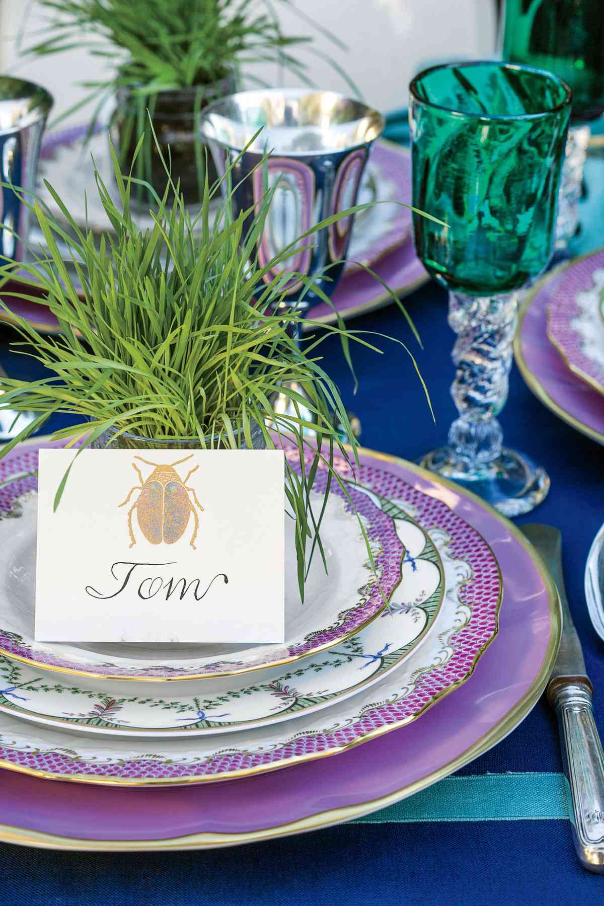 Wheatgrass Place Cards