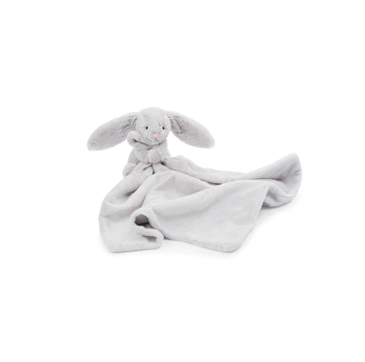 Jellycat 'Grey Bunny Soother' Blanket