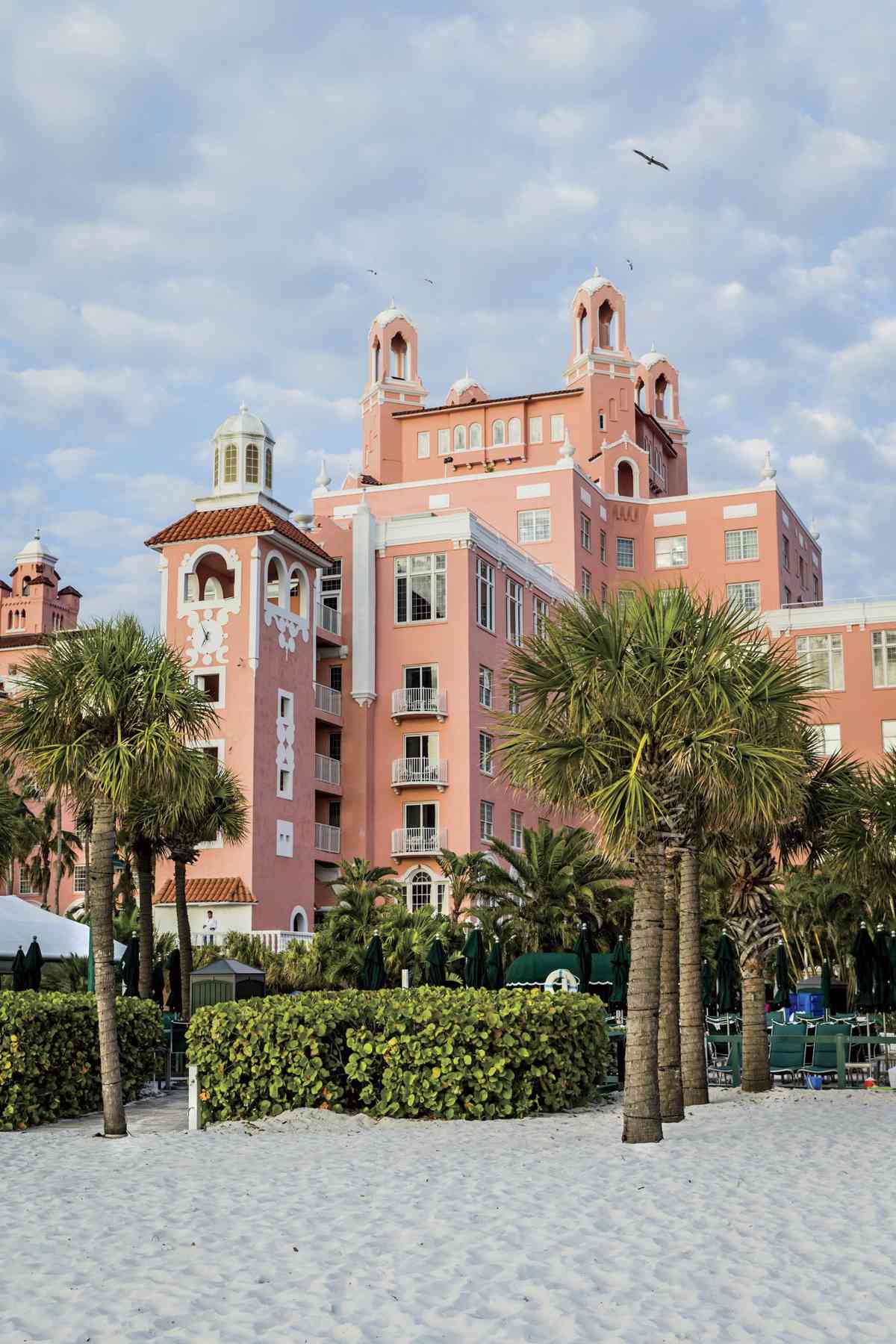 The Don Cesar Hotel in St. Petersburg, FL
