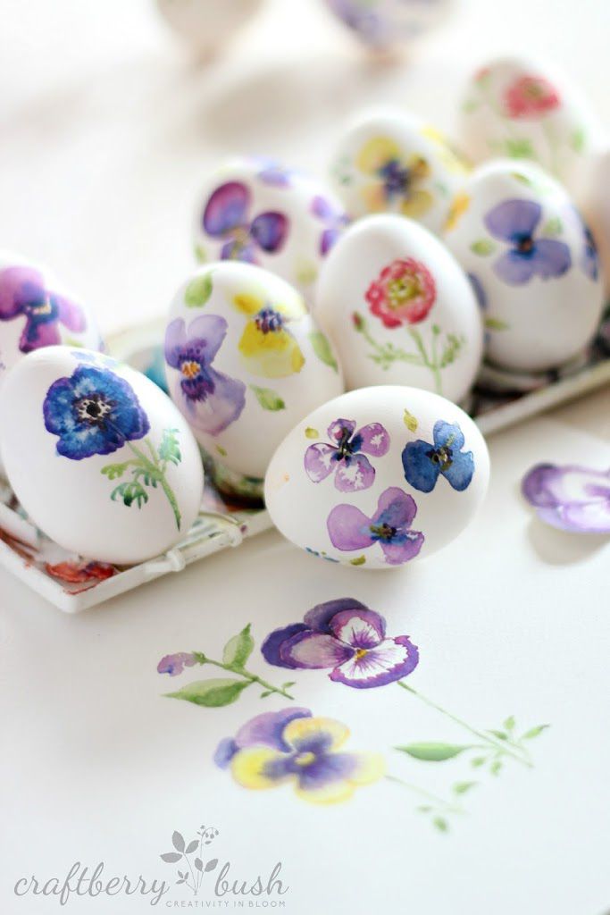 Try: Watercolor Eggs