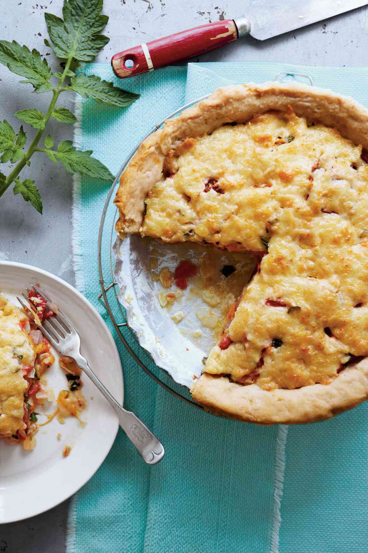 Just Ripe for Summer: Old Fashioned Tomato Pie
