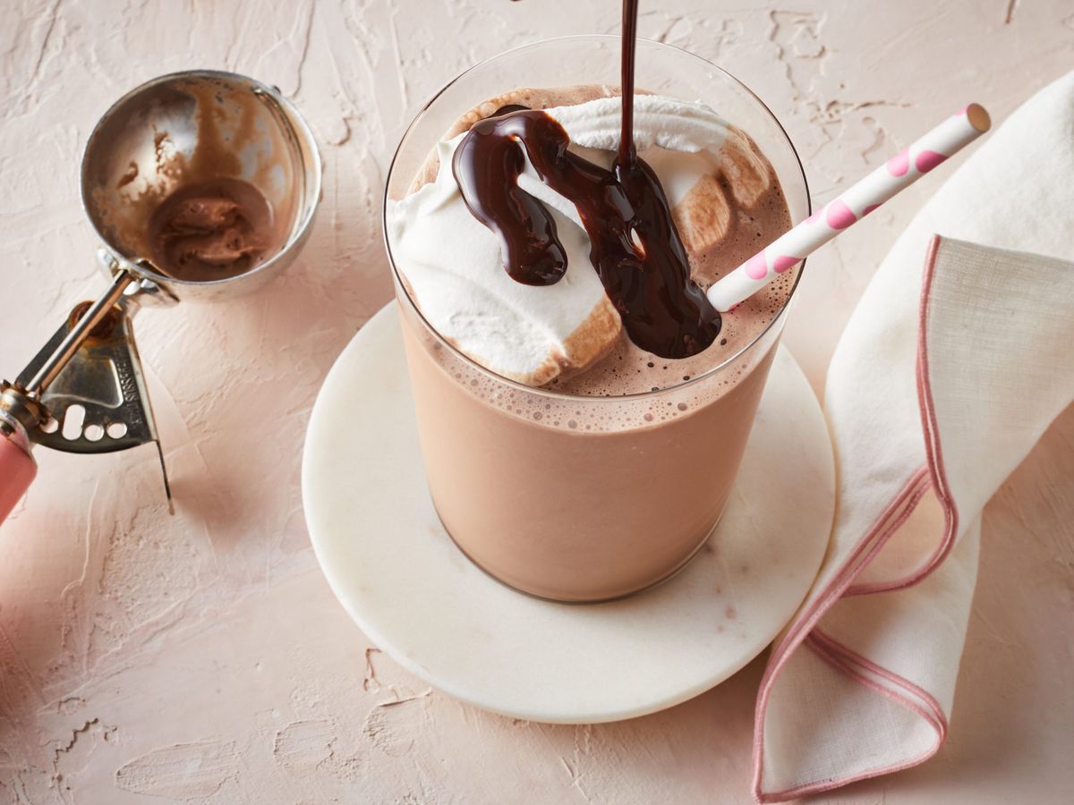 Triple-Chocolate Milkshake