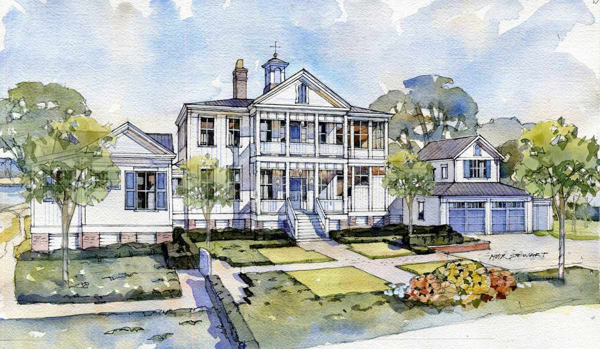 2019 Idea House Rendering Front View