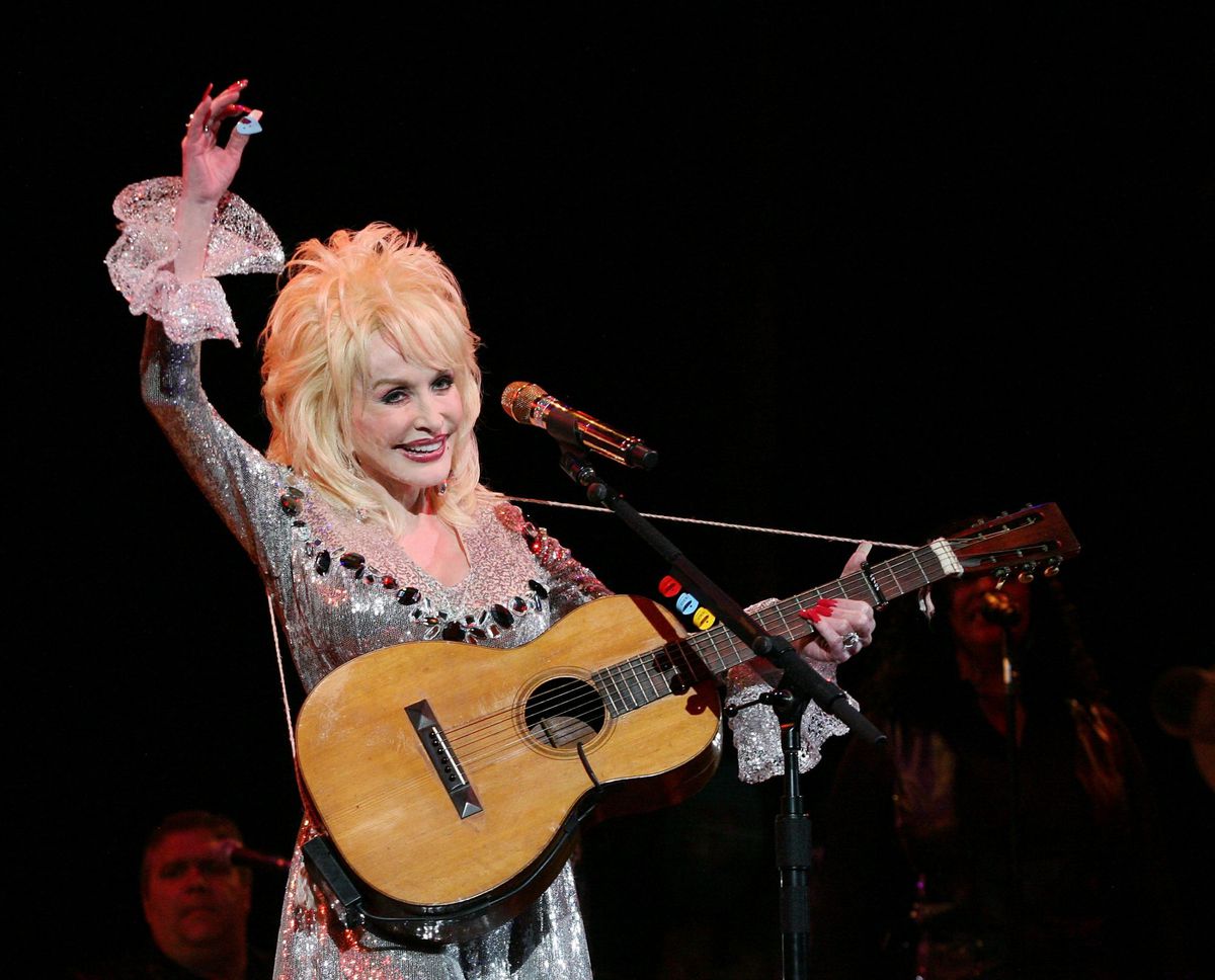 Dolly Parton with Guitar