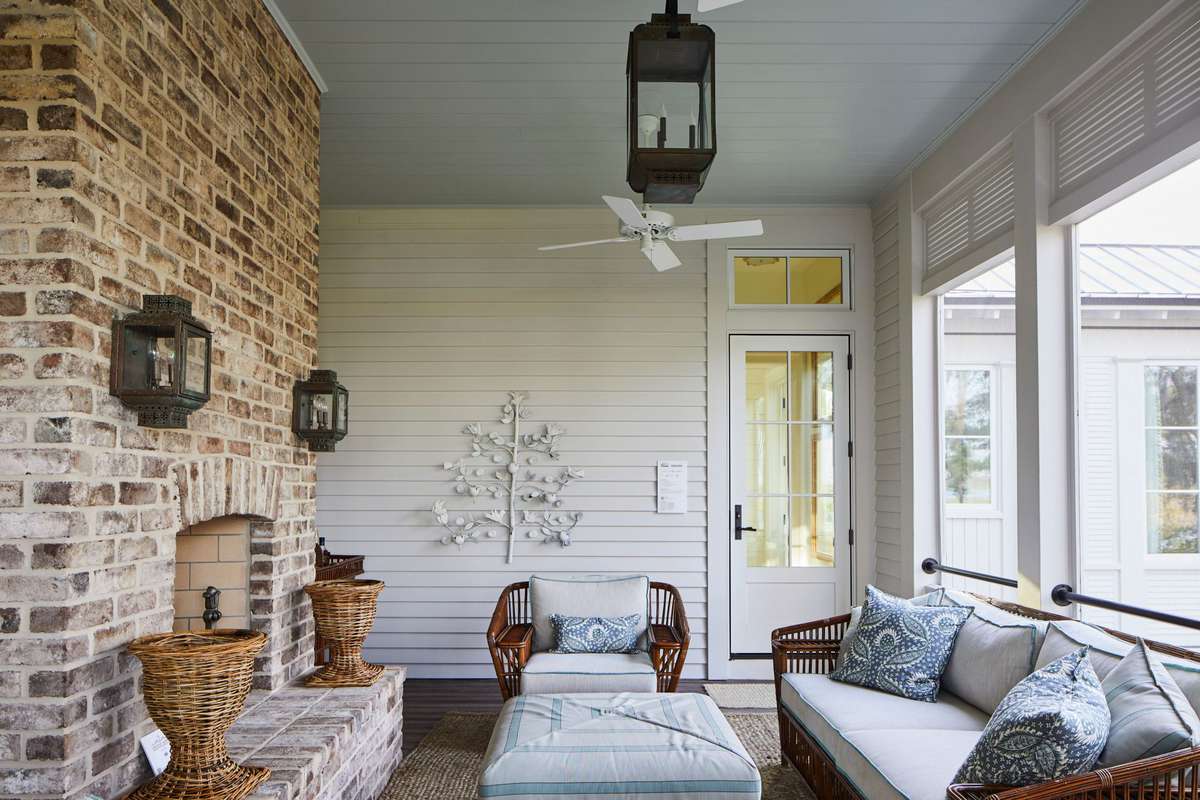 James Hardie Idea House Screened Porch Outdoor Living