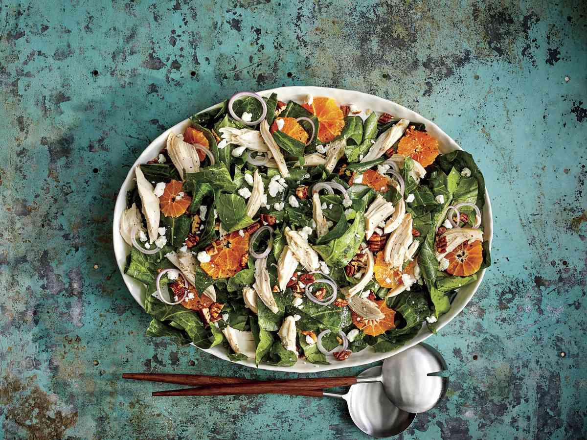 Clementine-and-Collard Greens Salad