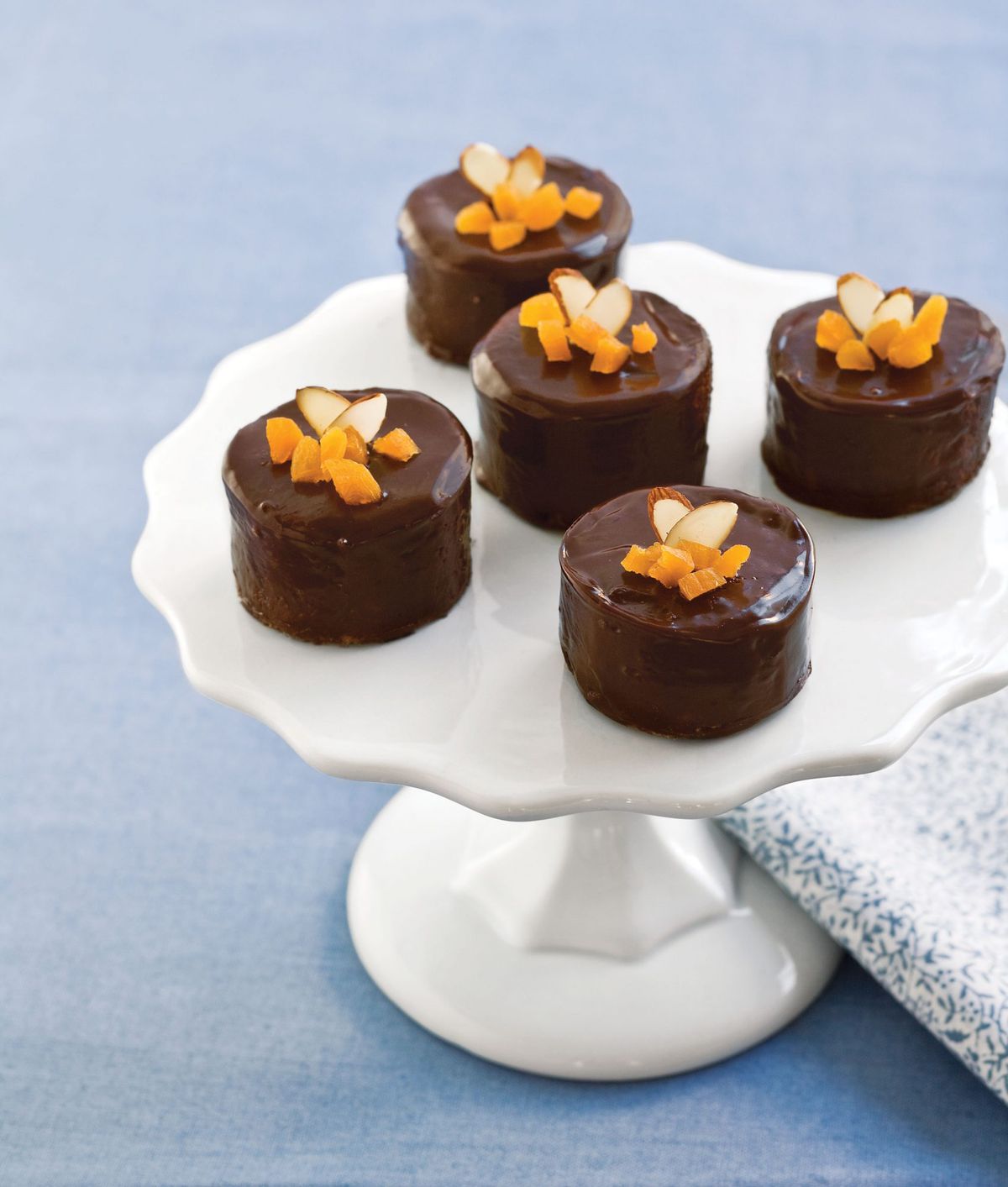 Chocolate-Almond Petits Fours