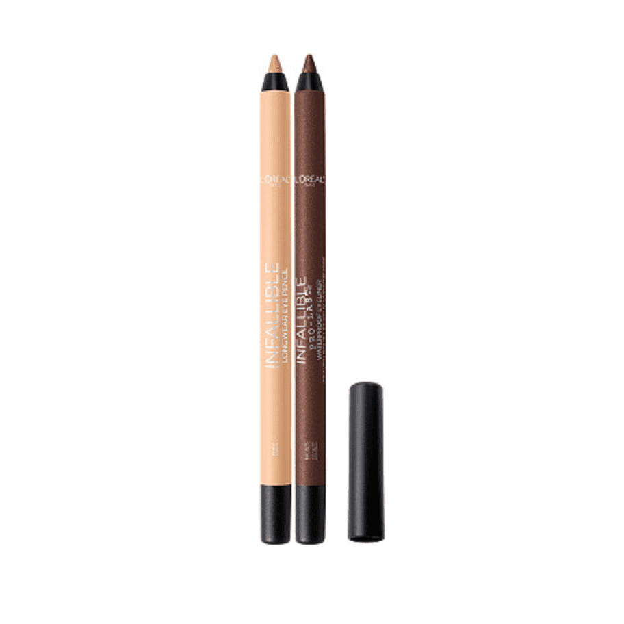 L&rsquo;Or&eacute;al Infallible Pro-Last Waterproof Pencil Eyeliner in Nude and Bronze