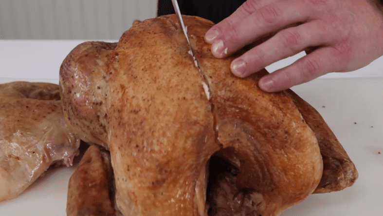 How to Carve a Turkey Step 2