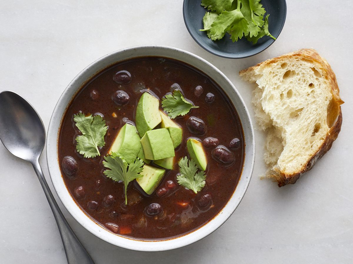 Slow-Cooker Black Bean Soup Image