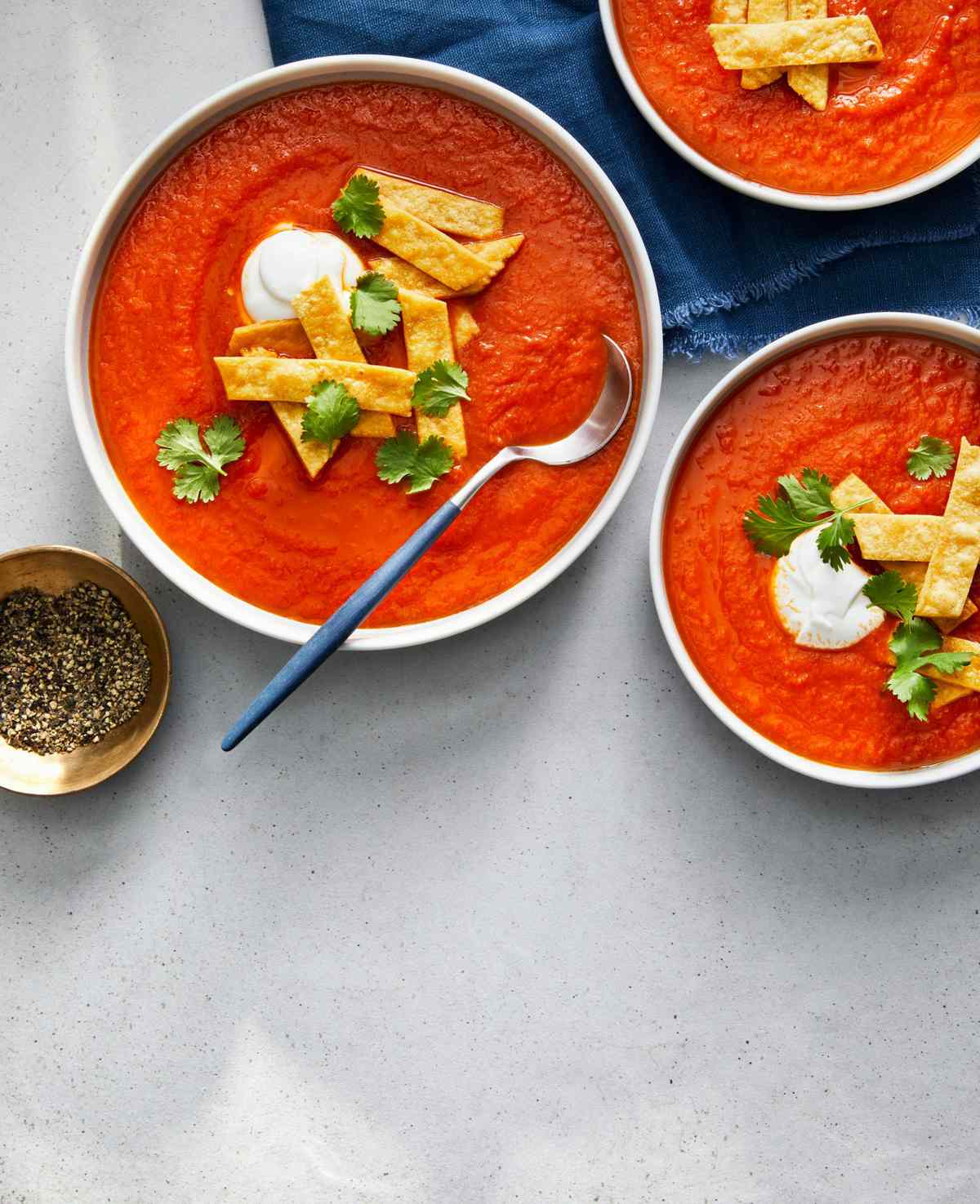 慢炖锅Chipotle-Tomato汤