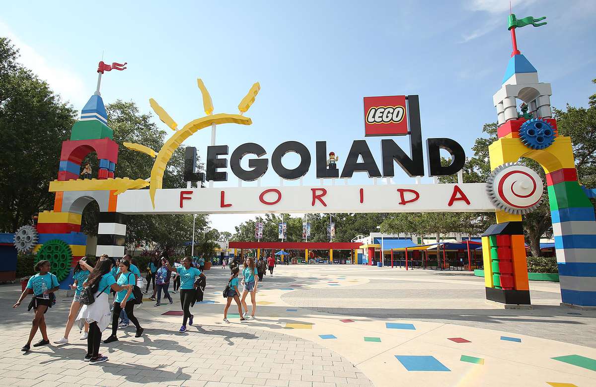 Legoland Entrance in Winter Haven, FL