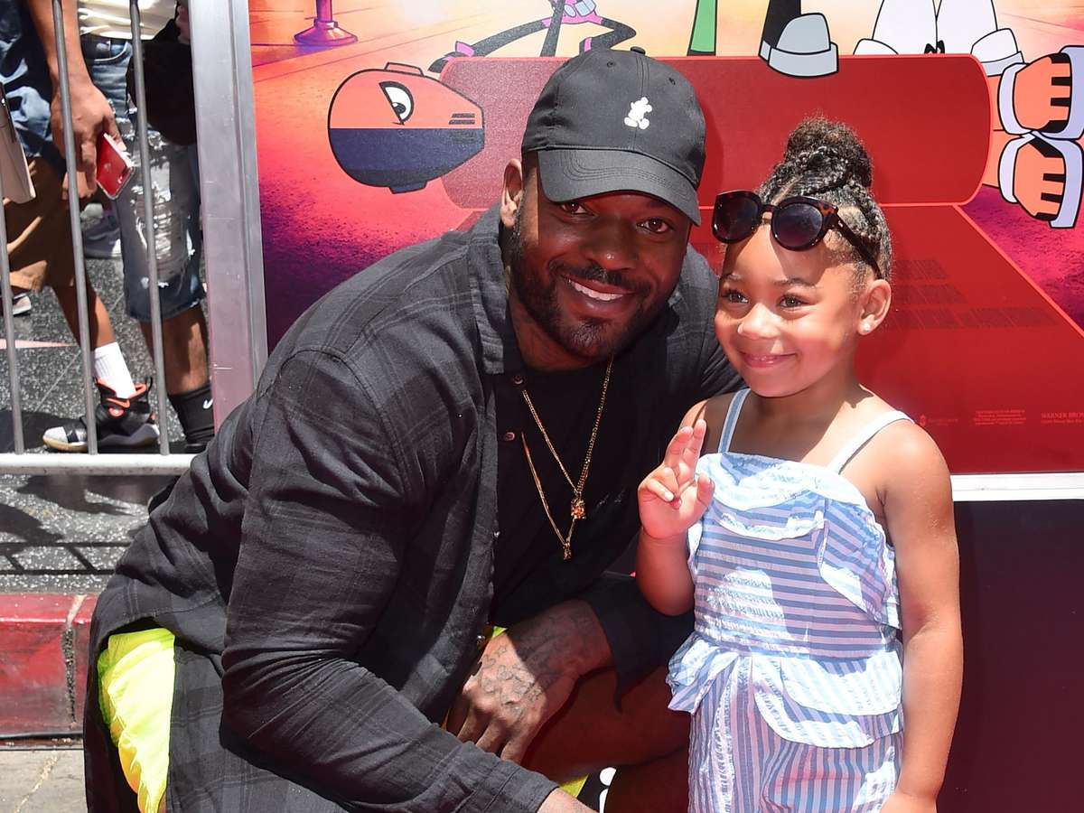Martellus Bennet and daughter AJ