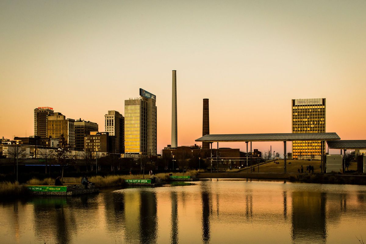 Sunset Over Birmingham, AL