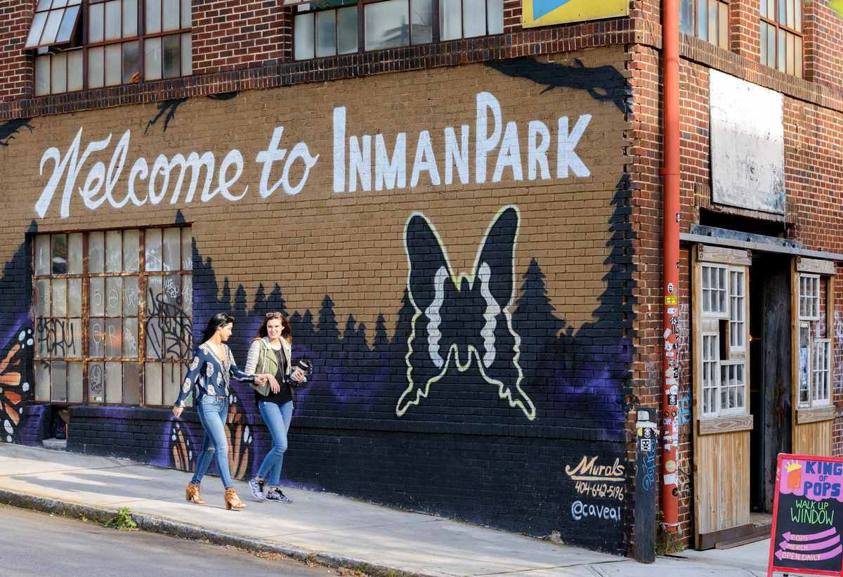 Inman Park Atlanta Mural