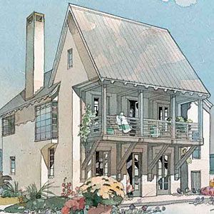 <p>See The Plan: SL-426</p>
                            <p>In this carefully crafted cottage, luxury meets practicality. Throughout the home, thoughtfully placed windows catch views and invite light inside. Several sets of French doors welcome sunlight and coastal breezes.</p>
                            