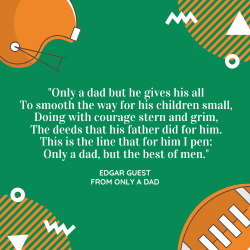Father's Day Quotes about Dad Edgar Guest