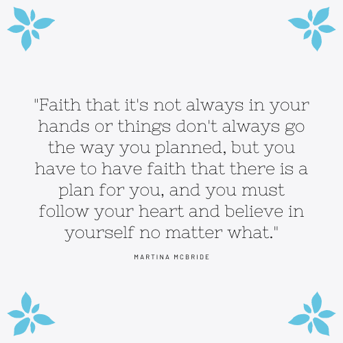 Faith Quotes Martina McBride