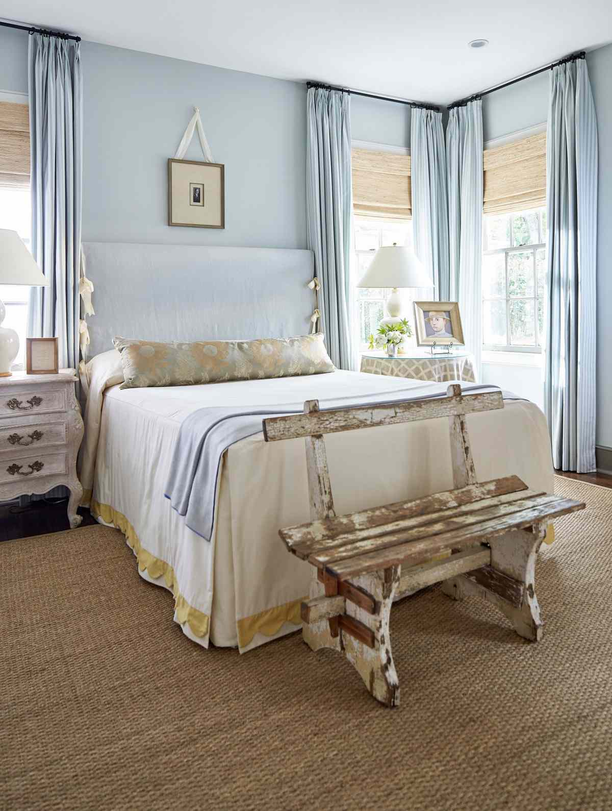 Ashley Gilbreath Montgomery, AL Home Blue Bedroom
