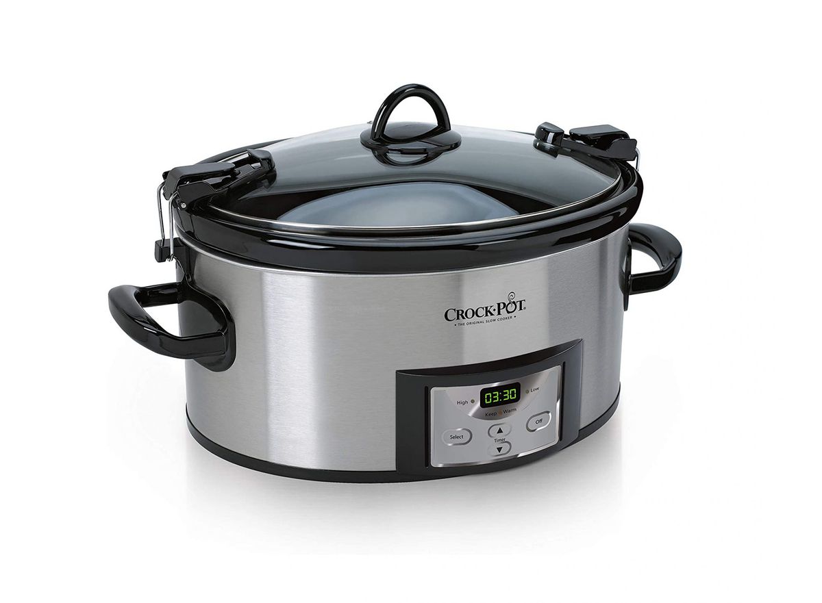 Crock-Pot Programmable Cook & Carry Oval Slow Cooker