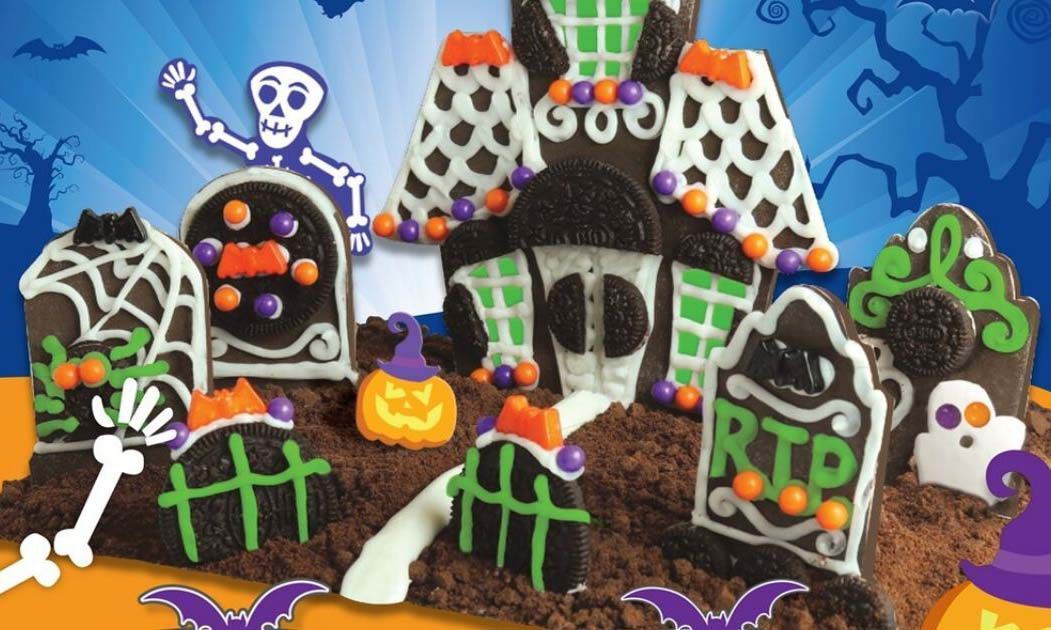 Halloween Cookie Houses