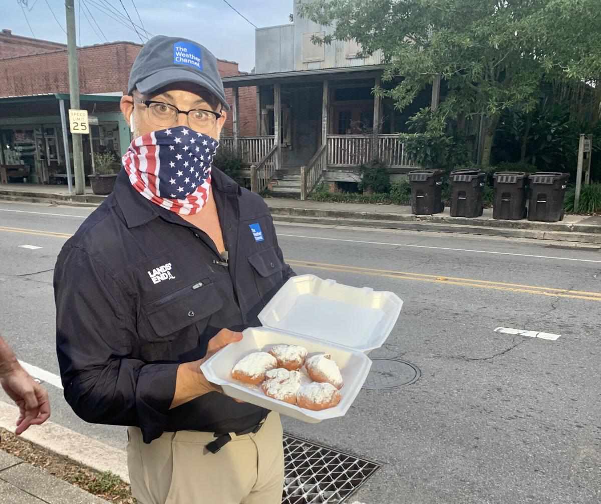 Jim Cantore Boudin Beignets