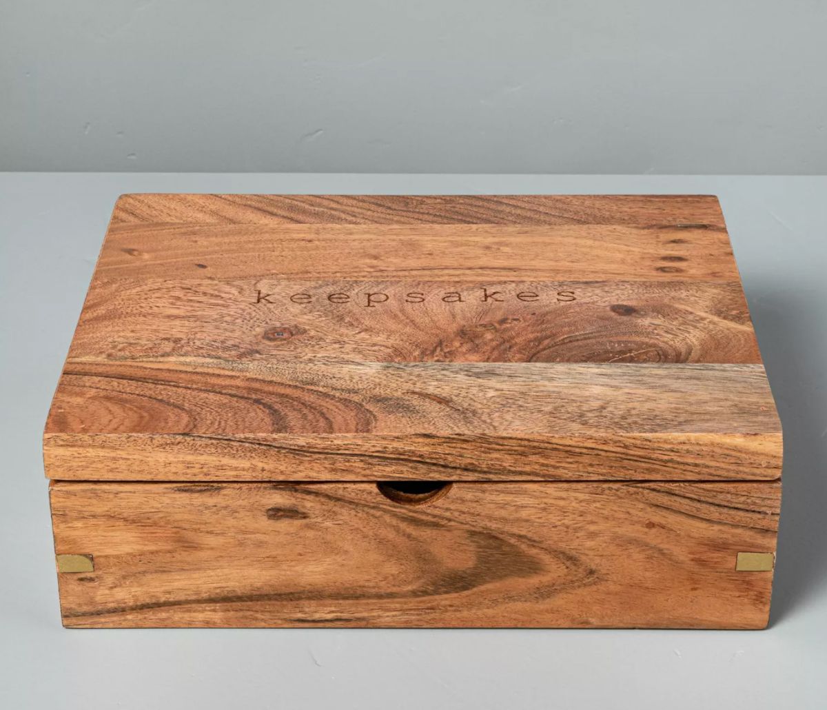 Hearth & Hand Wood 'Keepsakes' Box