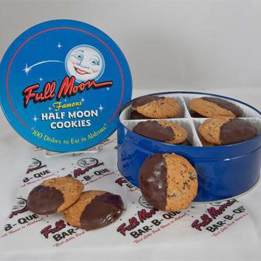 Full Moon Bar-B-Que Half Moon Cookie Tins