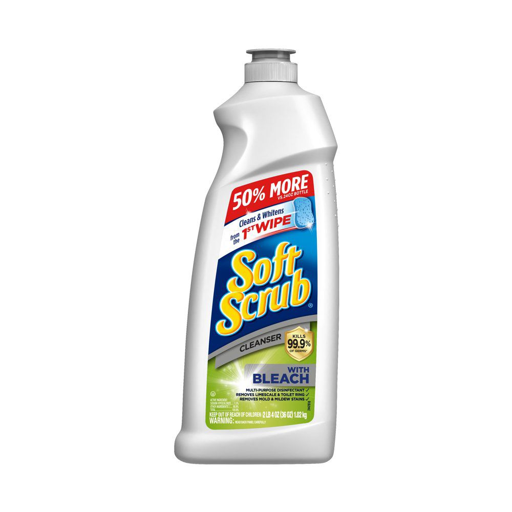 Soft Scrub Antibacterial Cleaner with Bleach