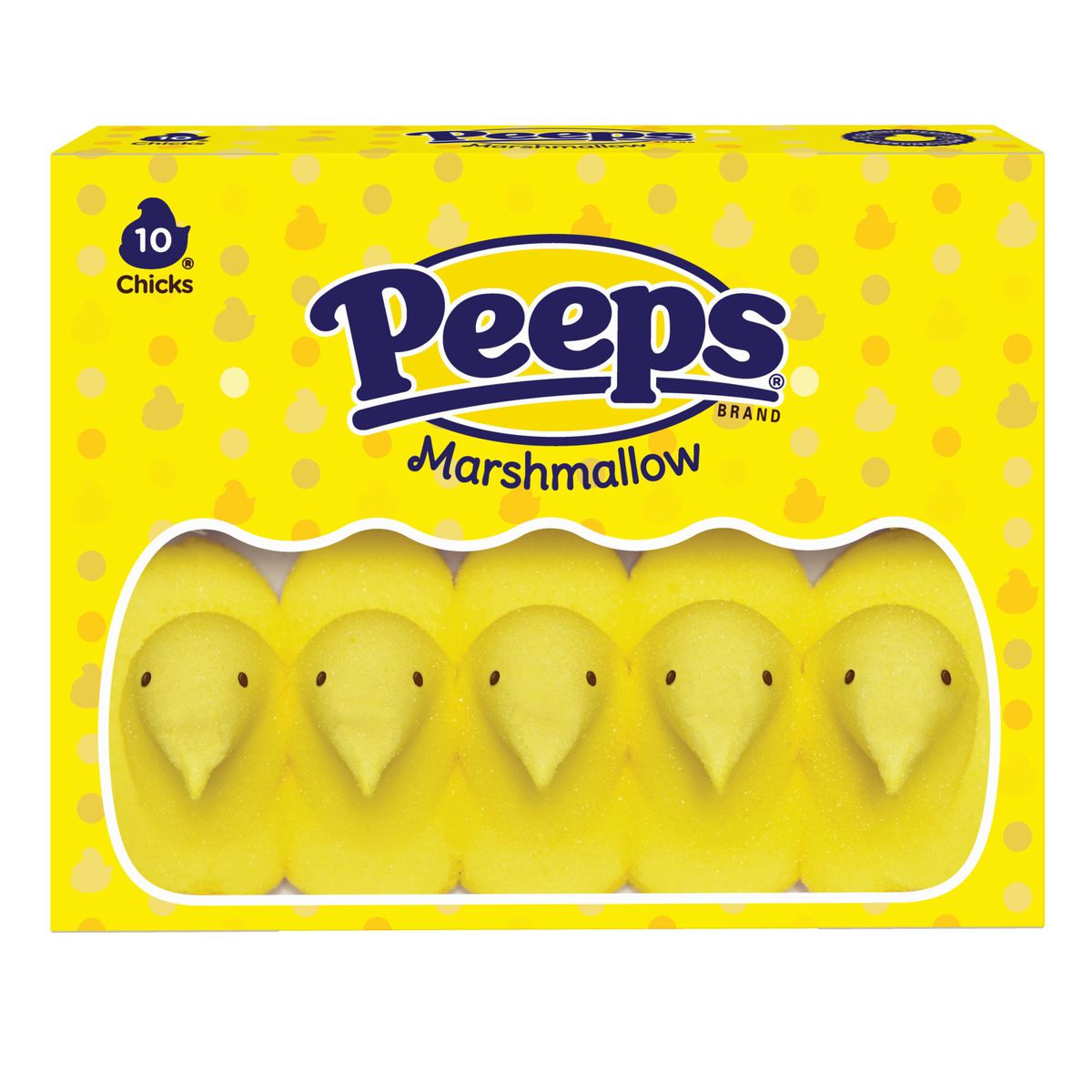 PEEPS Chicks Yellow10ct
